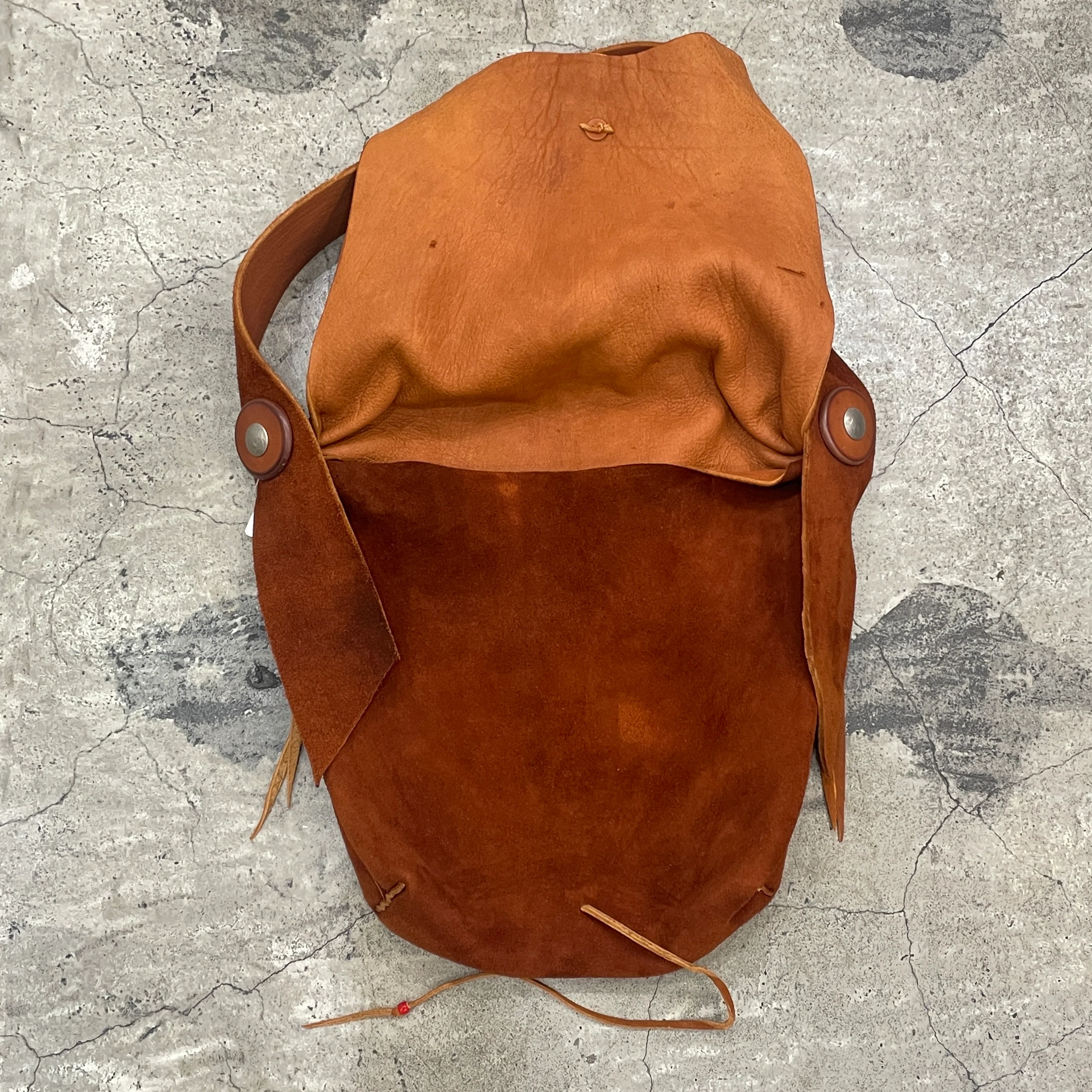 ゴローズ goro's [新品][現行]ディアスキンバッグ(S)赤茶 - Image 2