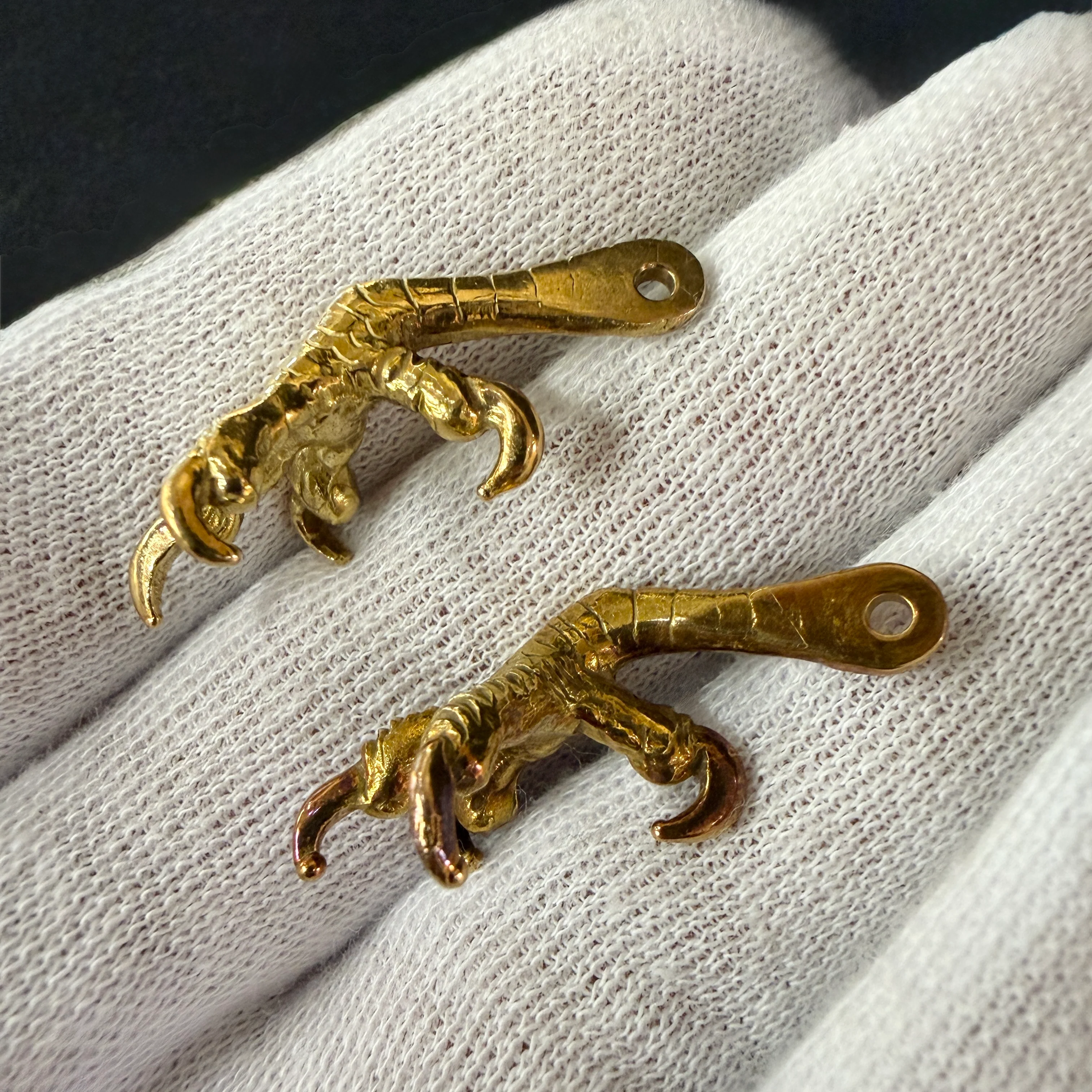 ゴローズ goro's[超希少] 金ツメトップ※左右SET※金焼け有り - Image 3