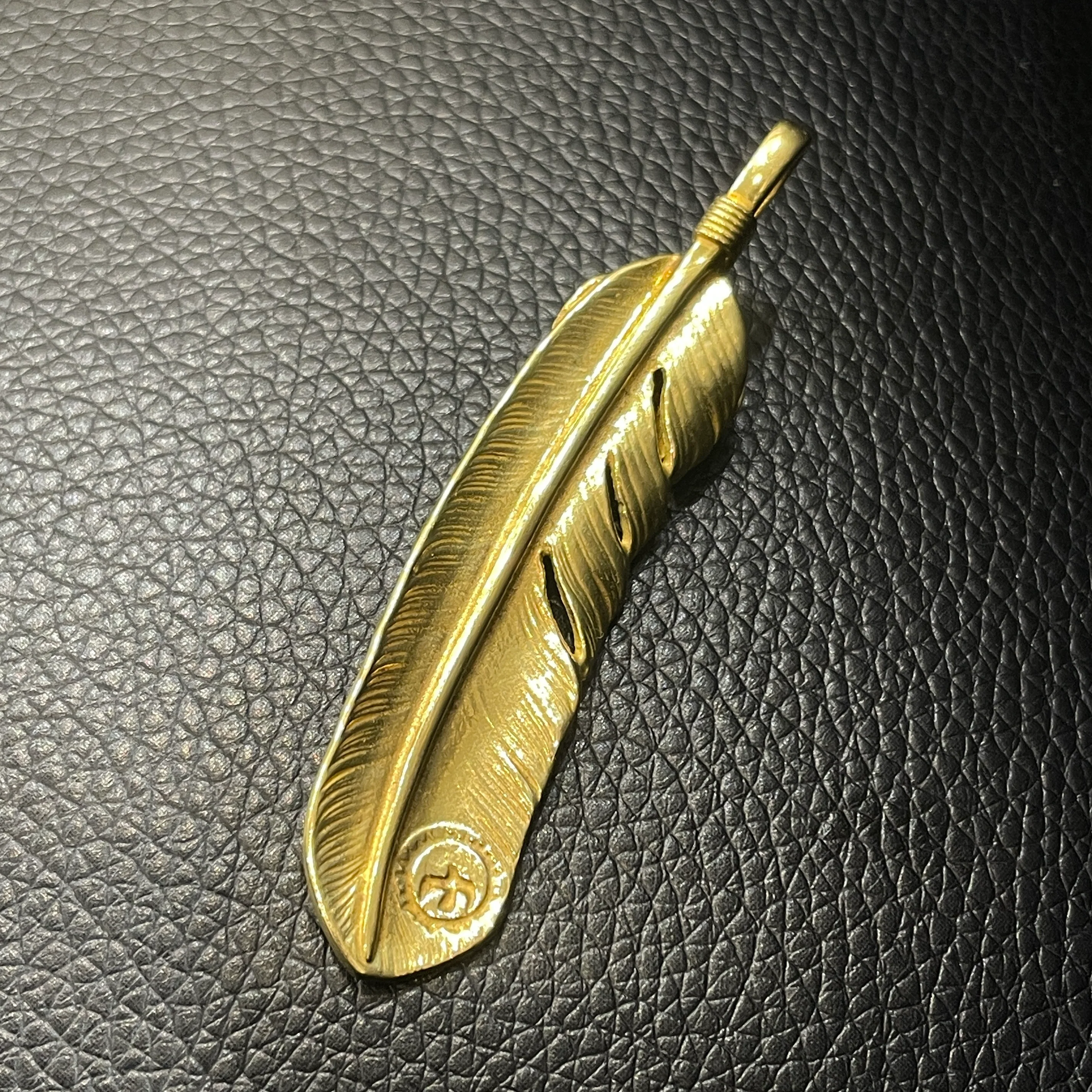 ゴローズ goro's [超希少][現行]上金金縄TQ全金特大フェザー(右) - Image 2
