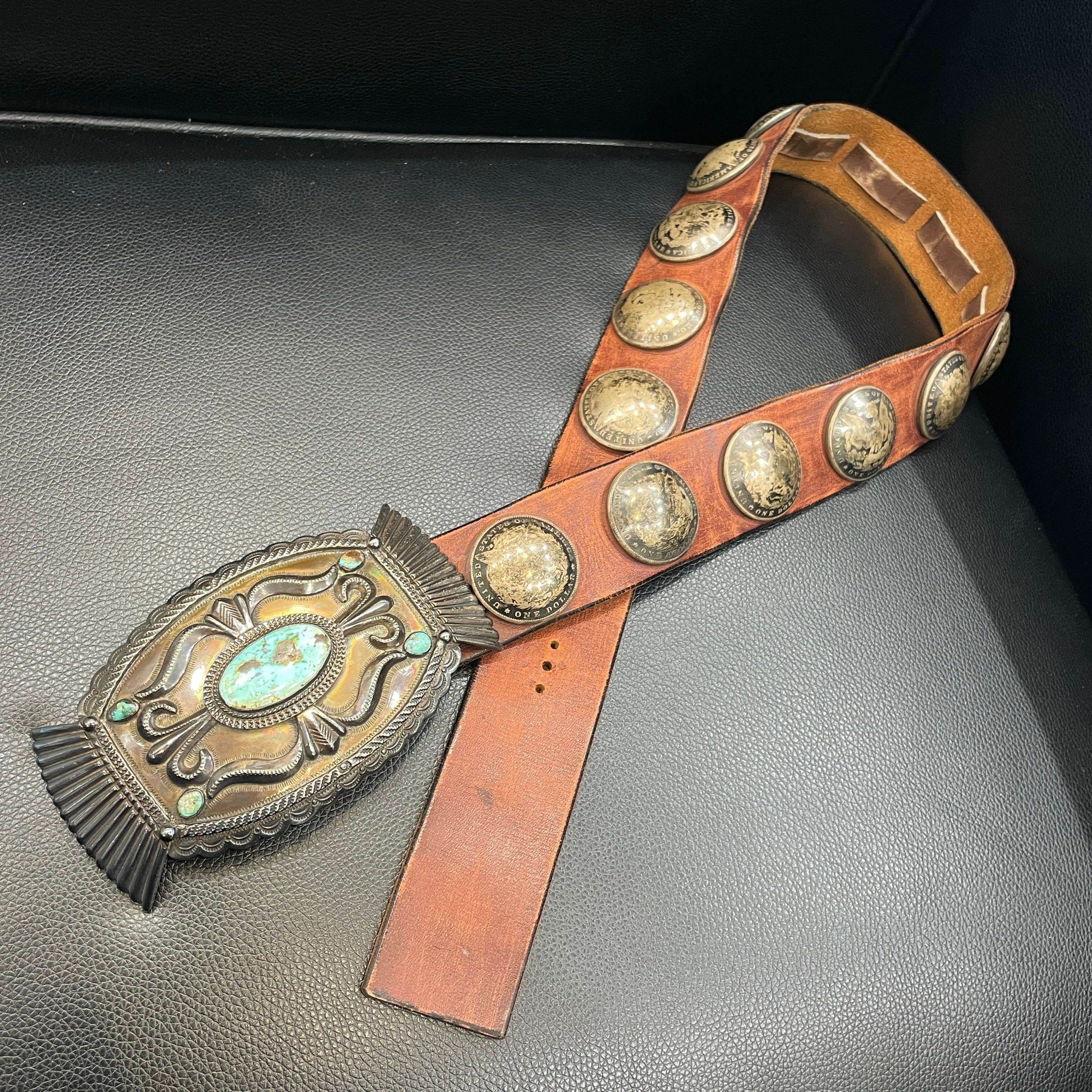 ゴローズ goro's [希少][特注]天然TQ付4㎝可動式ベルト※高橋吾郎氏ハンドメイド - Image 2