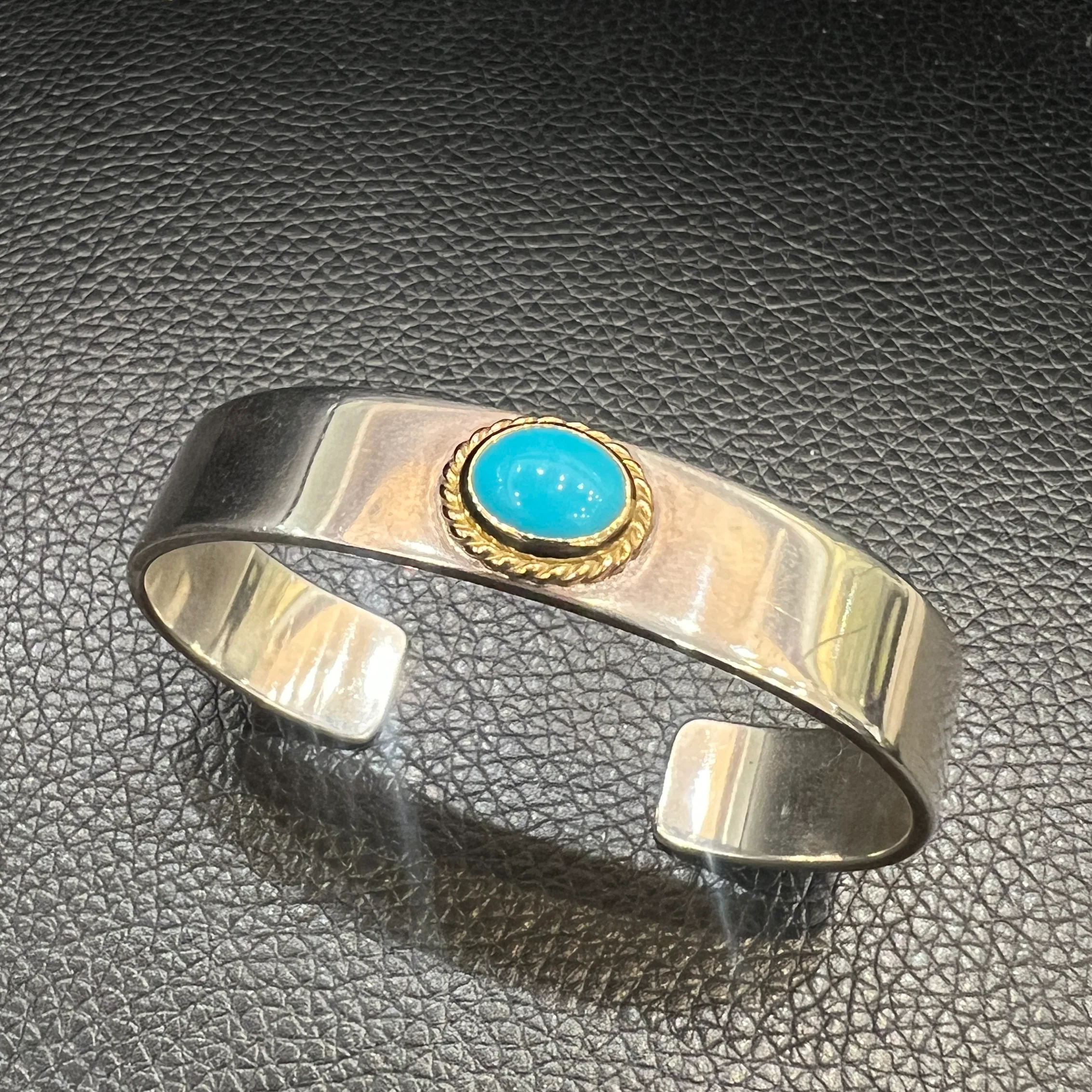 ゴローズ goro's ※特別SALE※[美品]金縄TQブレス(S）