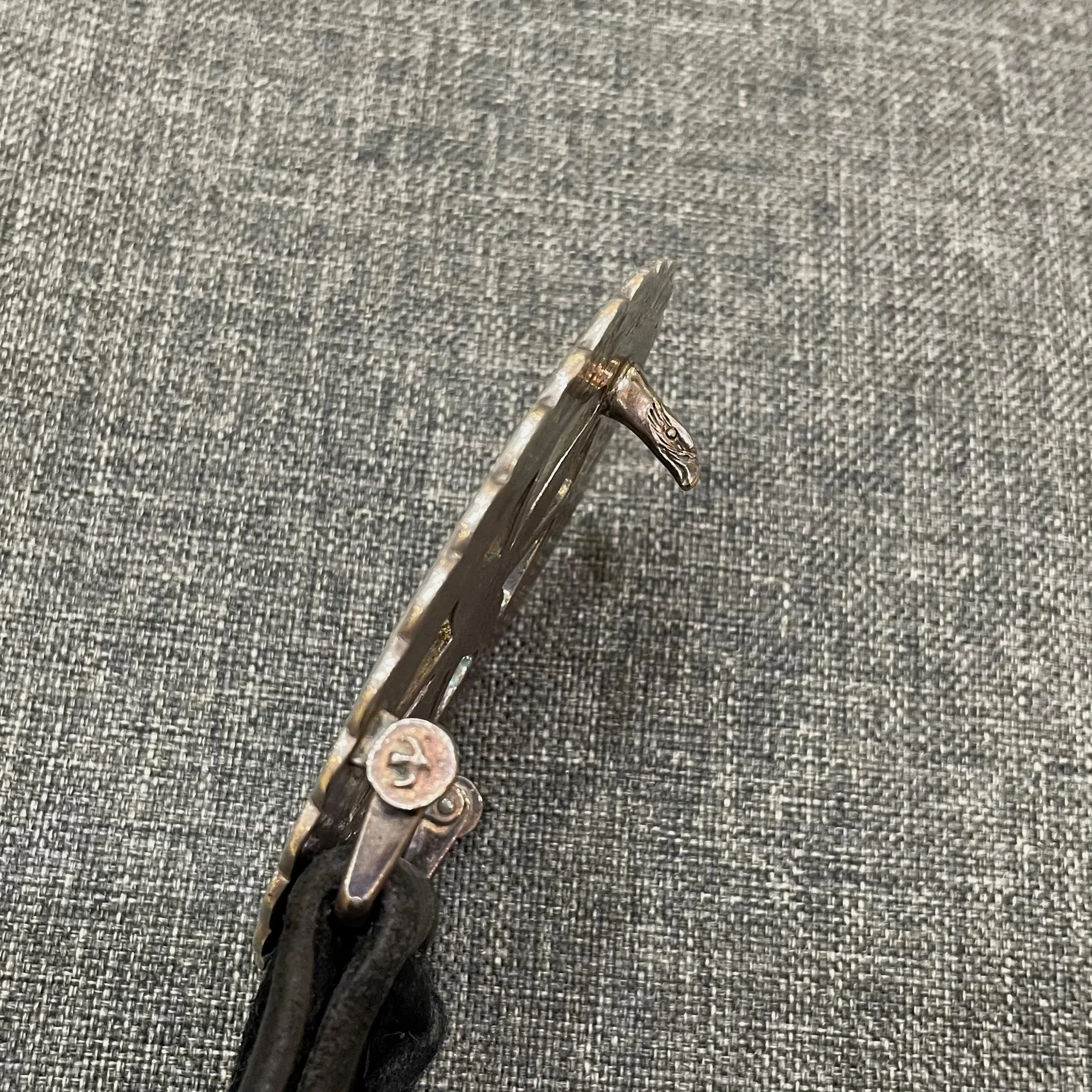 ゴローズ goro's 4cm可動式風車ベルト(黒) - Image 3
