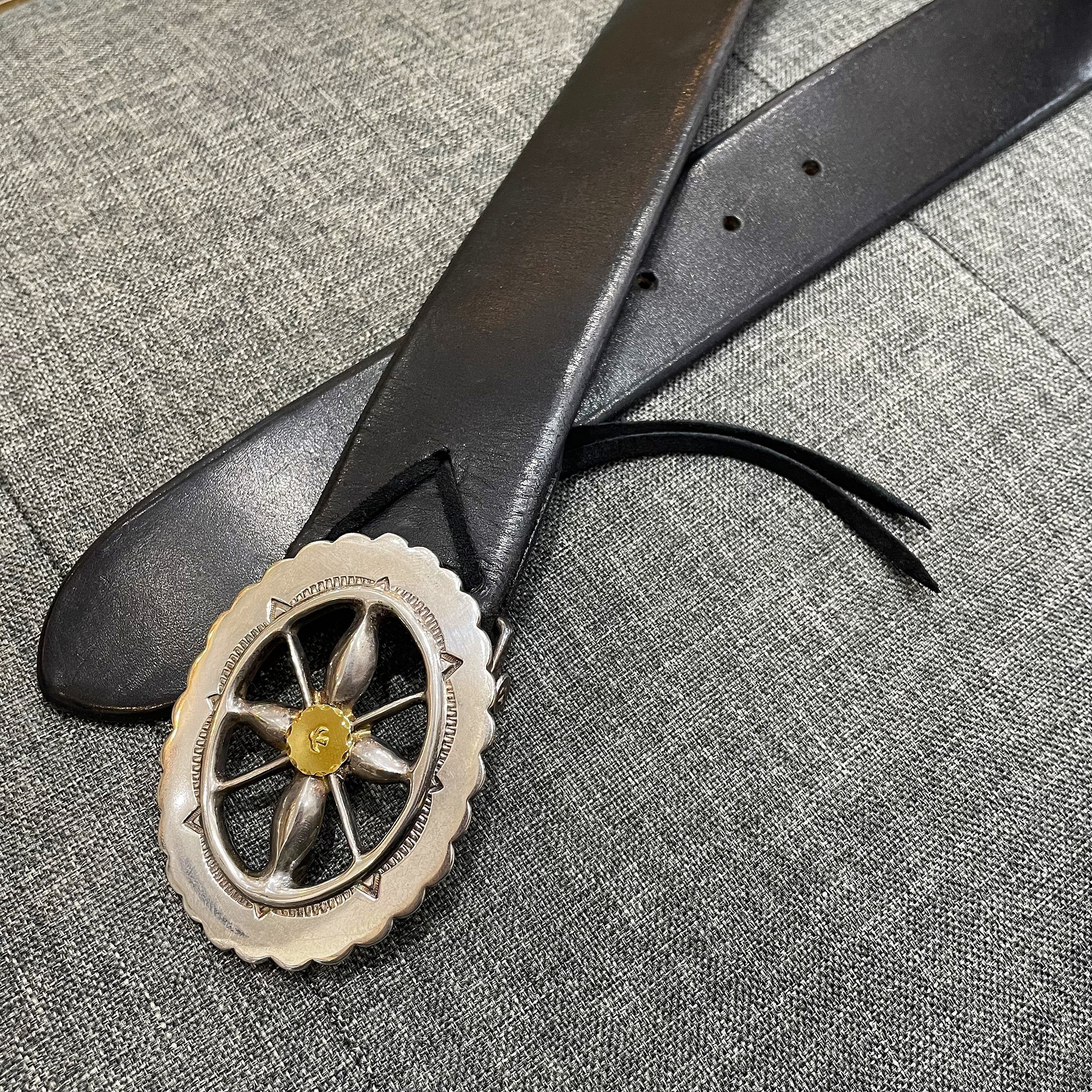 ゴローズ goro's 4cm可動式風車ベルト(黒) - Image 4