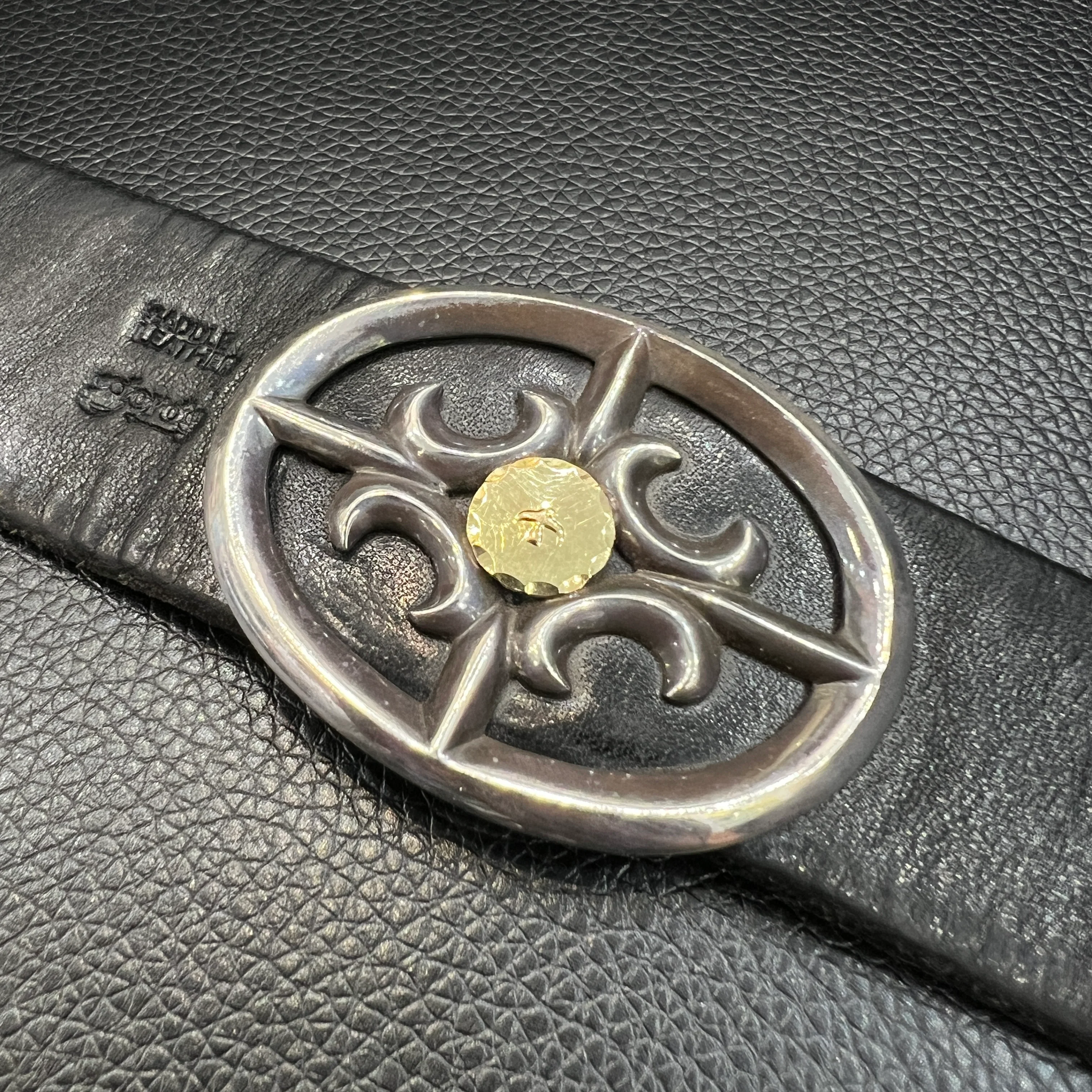 ゴローズ goro's 3.5cm可動式風車ベルト(黒) - Image 3