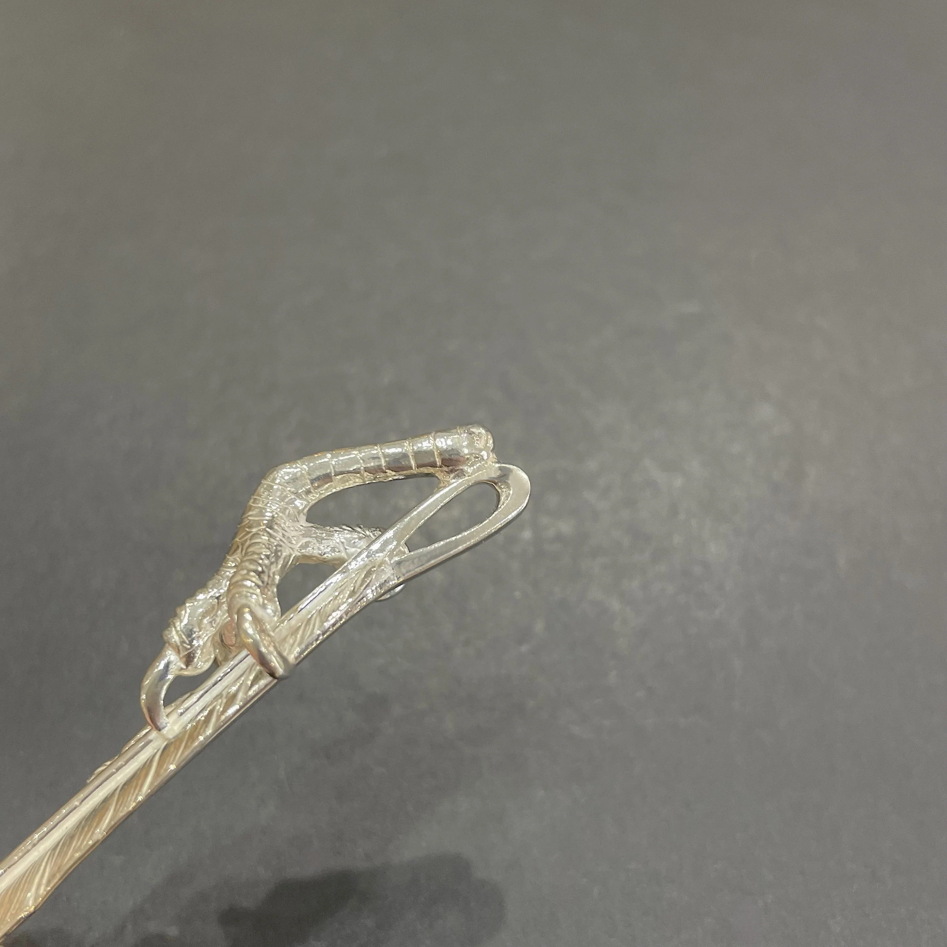 ゴローズ goro's [新品][OLD]SVツメ付特大フェザー(右)※メタル小※廃盤モデル - Image 3