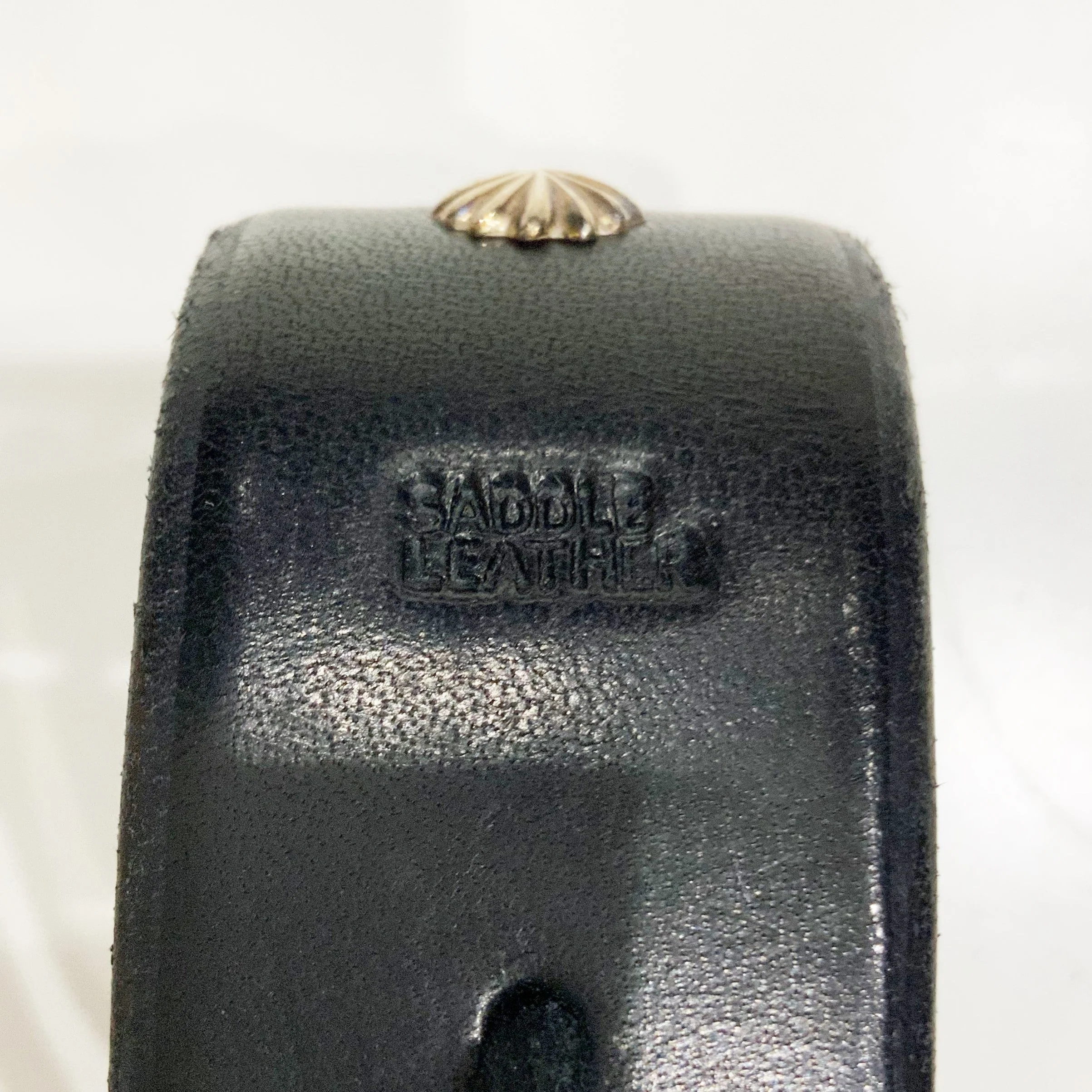 ゴローズ goro's [超美品]K18付ウニコンチョ革ブレス(黒) - Image 4